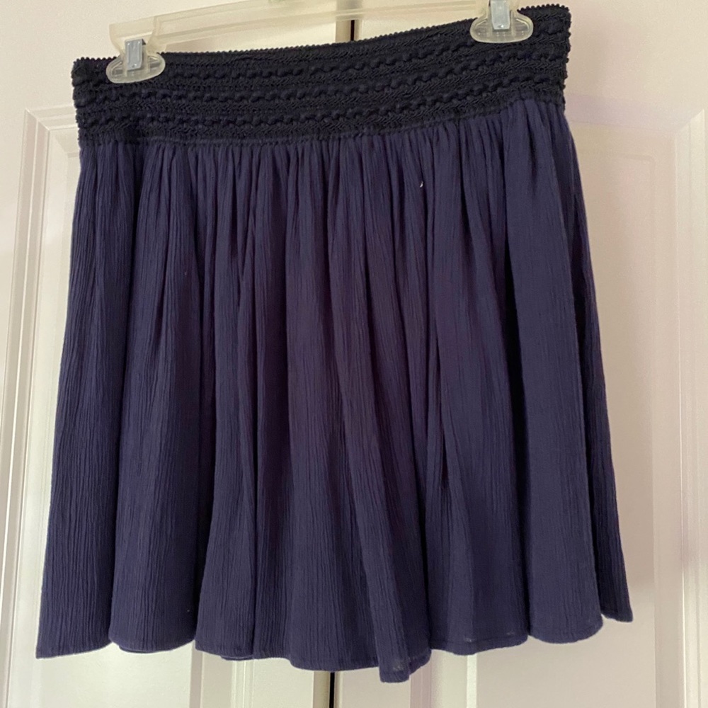 Navy Blue Skirt